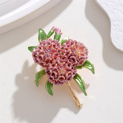 Fashion Flowers Sweet Elegant Brooches for Girls Elegant Floral Charms Pins Jewelry for Women Ladies Accessories Wholesale