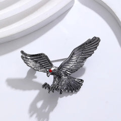 Fashion Simple Birds Eagle Mental Alloy Simple Brooches for Girls Elegant Pins Jewelry for Women Ladies Accessories Wholesale