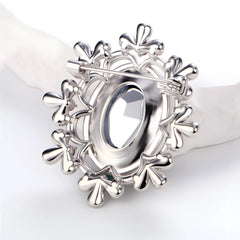 Fashion Luxury Rhinestone Glitter Sparking Brooches for Girls Sweet Vintage Retro Pins Jewelry Accessories Wholesale Hot Sale