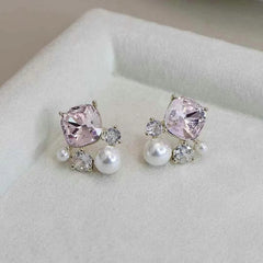 Elegant Fashion Luxury Sweet Imitation Pearl Drop Earrings for Girls Glamorous Art Deco Jewelry for Women Ladies Accessories