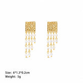 Women Freshwater Pearl S925 Silver 18k Gold-plated Drop Earring Elegant Glamorous Fashion Factory Price in Stock Daily Jewelry