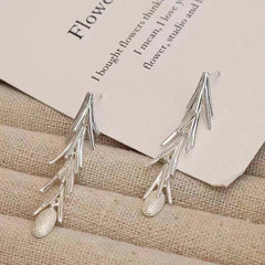 Luxury Fashion Trendy Stylish Tassel Drop Earrings for Girls Sweet Elegant Flower Jewelry for Women Ladies Accessories Wholesale