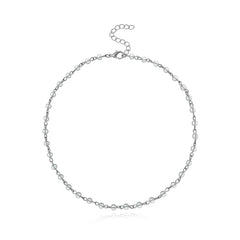 Simple Beads Fashion Choker Necklaces for Girls Glamorous Elegant Graceful Fine Jewelry for Women Ladies Accessories Wholesale