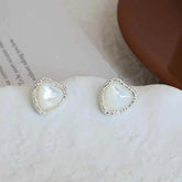 Female Irregular Shape Simple Mini Small Stud Earring Elegant Graceful Fashion Chic Wholesale Jewelry Accessory for Women Daily