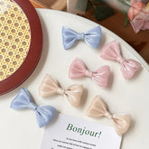 Chic Lustrous Solid Color Hair Clips for Girls Sweet Cute Fashion Trendy Stylish Alligator for Women Ladies Hair Accessories