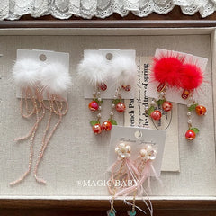 Sweet Fashion Cute Flower Hair Clips for Baby Girls Princess Style Kawaii Alligators for Kids Children Hair Accessories in Stock