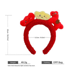 Fashion New Year Animals Kitty Kat Sweet Head Band for Girls Trendy Lucky Hair Band for Women Ladies Hair Accessories in Stock