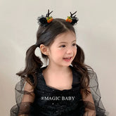 2025 Halloween Classic Ghost Pumpkin Spider Hair Clips for Baby Girl Bat Spooky Devil Alligators for Kids Child Hair Accessories
