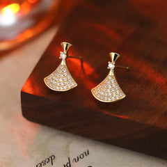 Ladies Bow Butterfly New Design Small Stud Earring Fashion Elegant Chic Wholesale Lightweight Customized Jewelry Daily Accessory