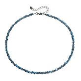 Fashion Simple Luxury Minimalistic Beads Necklaces for Girls Rhinestone Crystal Jewelry for Women Ladies Accessories Wholesale