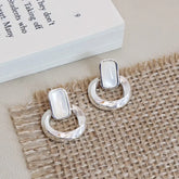 Women New Design Small Drop Earring Fashion Elegant Glamorous Charms Luxurious High Quality Wholesale Daily Jewelry Accessories