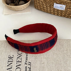 Sweet Fashion Simple Red Head Band for Girls Trendy Cute Stylish Red Hair Band for Women Ladies Hair Accessories in Stock
