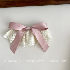 Sweet Fashion Ribbon Bowknot Hair Clips for Baby Girls Cute Elegant Stylish Barrette for Kids Children Hair Accessories in Stock