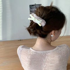 Fashion Trendy Sweet Bowknot Hair Clips for Girls Cute Elegant Graceful Alligators for Women Ladies Hair Accessories in Stock