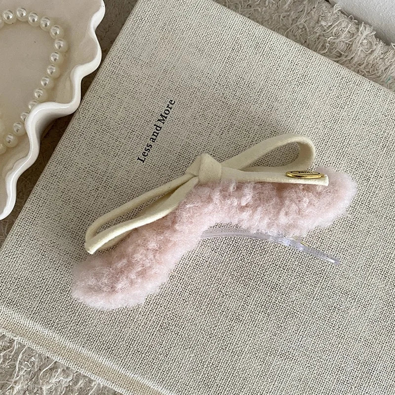 Fashion Trendy Sweet Bowknot Hair Clips for Girls Cute Elegant Graceful Alligators for Women Ladies Hair Accessories in Stock