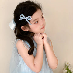 Simple Mimimalistic Fashion Bowknot Hair Clips for Baby Girls Trendy Stylish Princess Alligators for Kids Child Hair Accessories