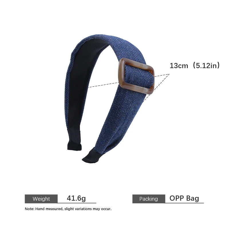 Trendy Elegant Sweet Wide Head Band for Girls Graceful French Style Hair Band for Women Ladies Hair Accessories in Stock Chic