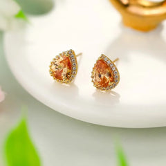 Glamorous Charms Glitter Floral Stud Earrings for Girls Butterfly Animals Jewelry for Women Ladies Accessories Bulk Wholesale