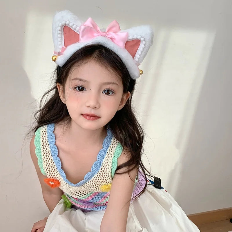 Sweet Cute Princess Style Hair Clips for Baby Girls Animals Bunny Cat Cartoon Alligators for Kids Children Hair Band Accessories