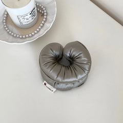 Ladies Solid Colored New Design Large Scrunchies Fashion Elegant Simple High Elastic in Stock Hair Ties Accessories for Women