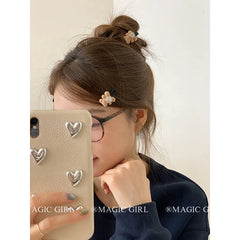 Cute Bear Animals Glitter Sparkle Hair Clips for Girls and Women Luxurious Alligators Hair Accessories for Party Fashion Stock