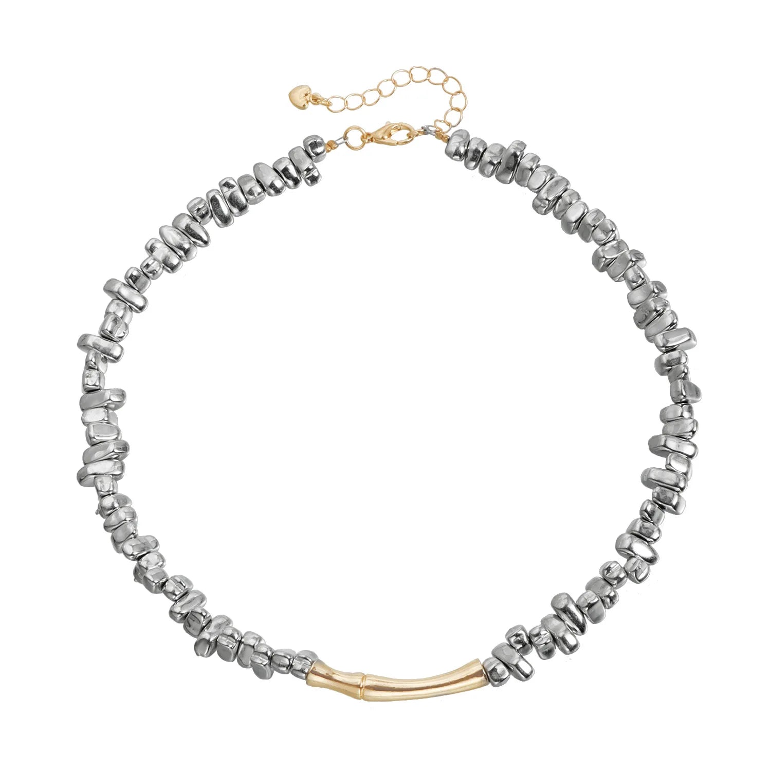 Fashion Trendy Mental Minimalistic Simple Necklaces for Girls Spicy Sweet Jewelry for Women Ladies Accessories Wholesale