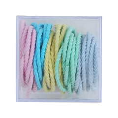 Simple Solid Color High Elastic Scunchies for Girls Fashion Sweet Hair Ties in Stock for Women Ladies Hair Accessories Trendy