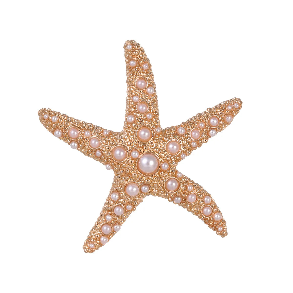 Fashion Sweet Starfish Sweet Trendy Brooches for Girls Glamorous Hot Sale Cute Pins Jewelry for Women Ladies Accessories Chic