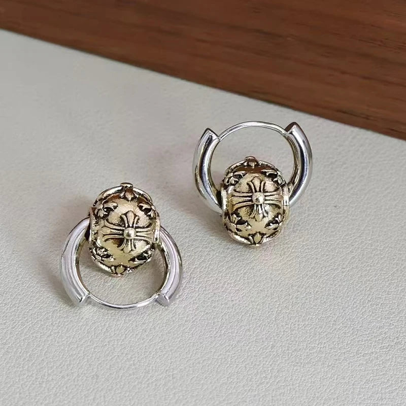 Fashion Trendy Simple Minimalistic Elegant Hoop Earrings for Girls Glamorous Dainty Jewelry for Women Ladies Accessories Chic