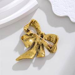 Fashionable Dainty Glamorous Bowknot Brooches for Girls Sweet Elegant Charms Pins Jewelry for Women Ladies Accessories Wholesale