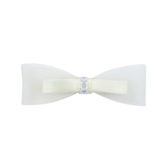 Solid Color Classic Bowknot Simple Hair Clips for Girls Elegant Sweet Cute Chic Alligators for Women Ladies Hair Accessories