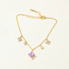 Trendy Fashion Glitter Elegant Bracelets for Girls Charms Glamorous Jewellry for Women Ladies Accessories Famme Bijuterias
