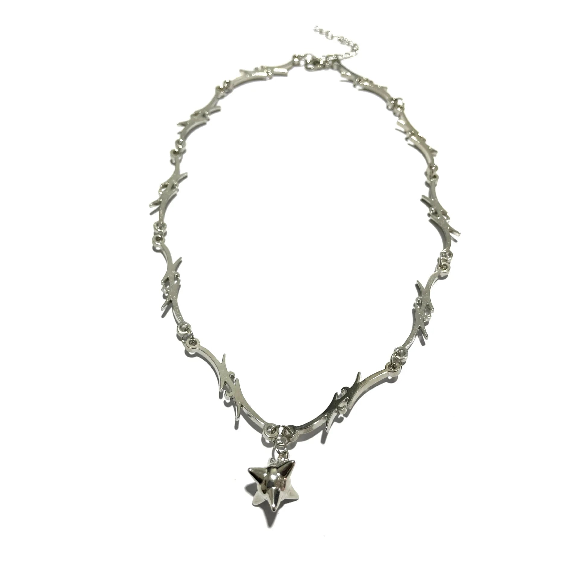 Fashion Hip Hop Thunder Spicy Punk Necklaces for Girls Trendy Stylish Charms Jewelry for Women Ladies Accessories Wholesale