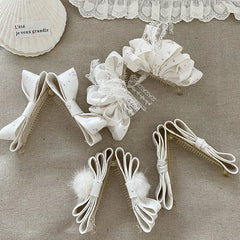 Fashion Elegant Sweet Scrunchies for Girls Trendy Simple Hair Ties for Women Ladies Hair Accessories Chinese Supplier Chic