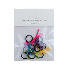 Mini Cute Bowknot Sweet Scrunchies for Baby Girls Fashion Simple Hair Band for Kids Children Hair Accessories in Stock Chic