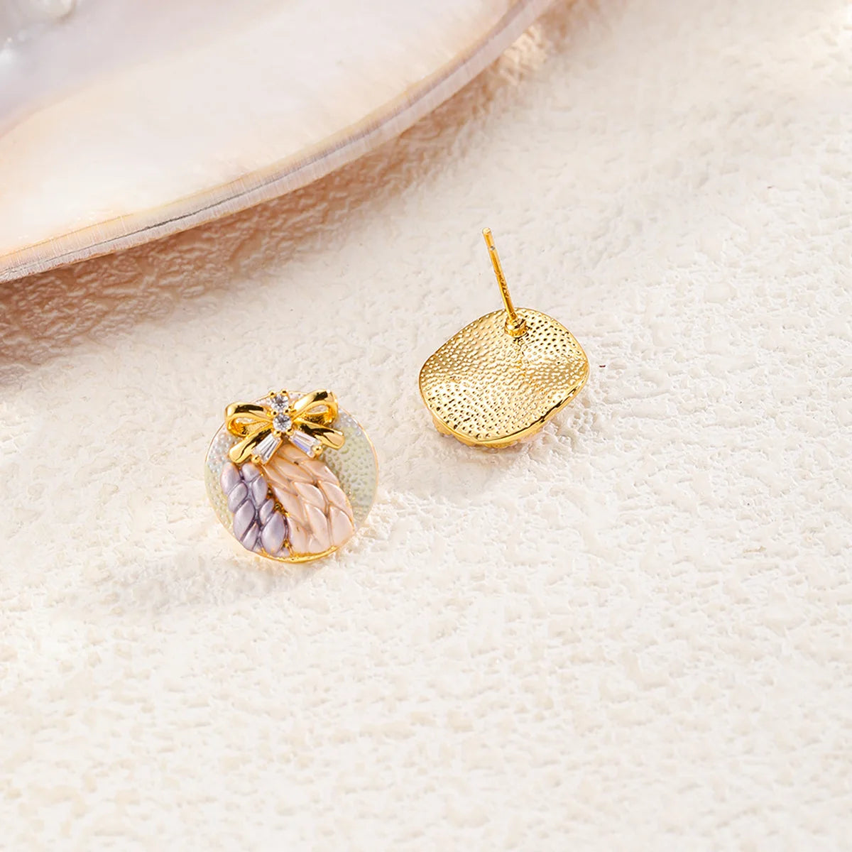 Women New Design Zircon 18k Gold-plated S925 Silver Stud Earring Rhinestone Fashion Glitter Low MOQ in Stock Jewelry for Causal
