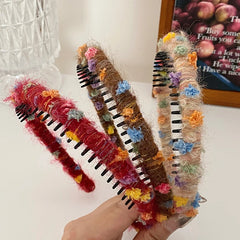 Trendy Winter Fashion Headband for Kids Sweet Elegant Hair Accessories Cute Stock for Baby Girls and Teens