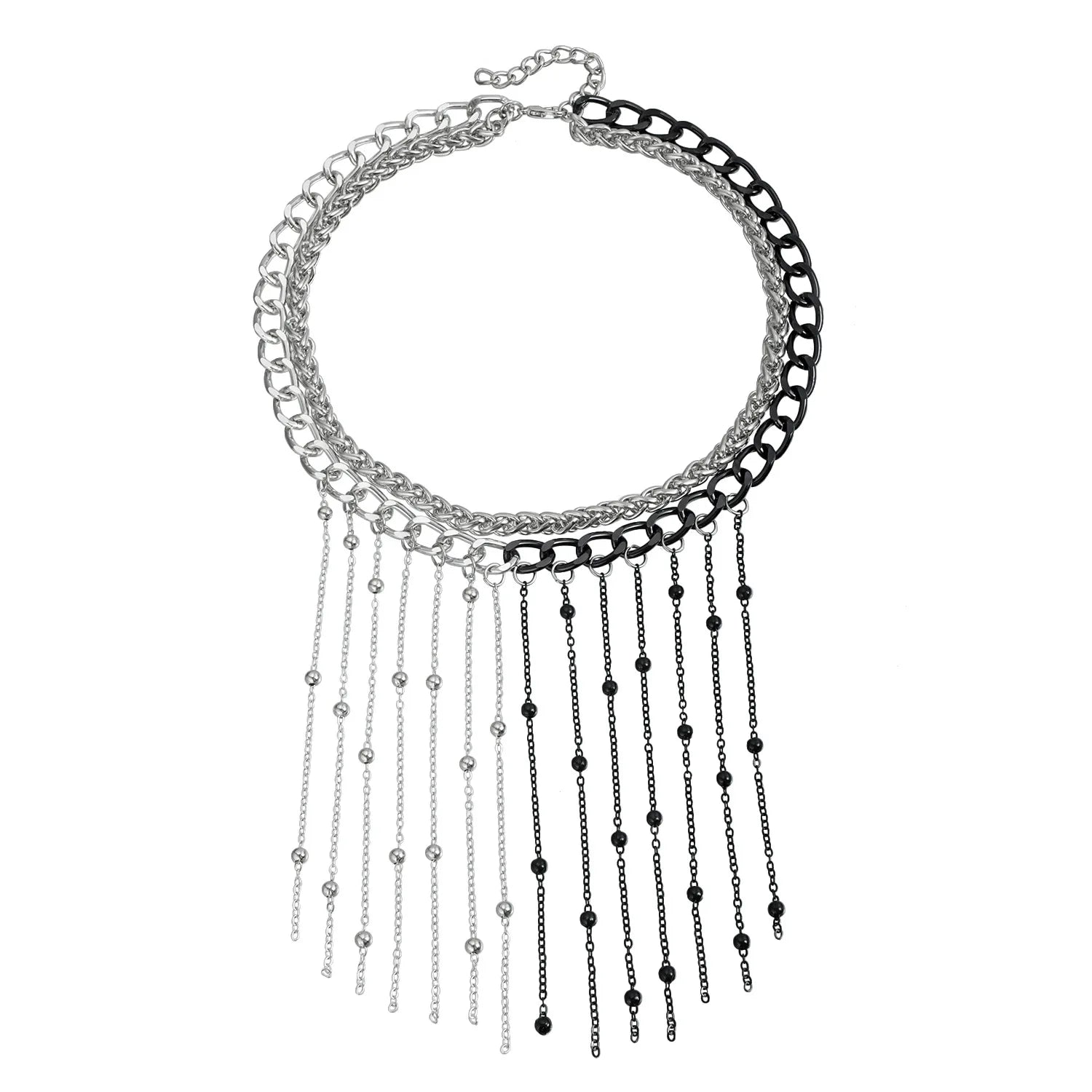 European and American Tassel Spicy Sweet Necklaces for Girls Trendy Stylish Jewelry for Women Ladies Accessories Wholesale
