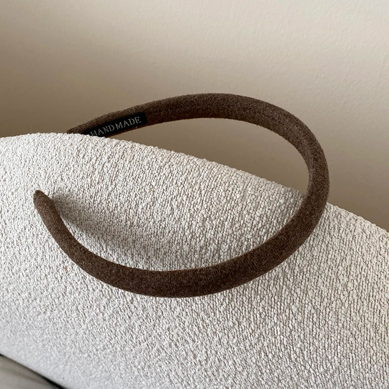 Fashion Simple Minimalistic Classic Head Band for Girls Elegant Vintage Hair Band for Women Ladies Hair Accessories in Stock