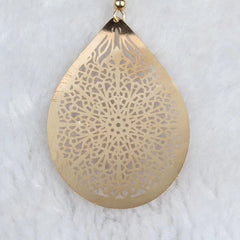 Fashion Vintage Retro Dainty Glamorous Drop Earrings for Girls Luxury Trendy Jewelry for Women Ladies Female Accessories Chic