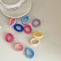 Simple Fashion Sweet High Elastic Scrunchies for Baby Girls Cute Hair Ties for Kids Children Hair Accessories Chinese Suppliers