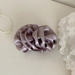 Sweet Dress Multi Layer Hair Clips for Girls Lustrous Elegant Luxury Cute Banana Clips for Women Ladies Hair Accessories Chic
