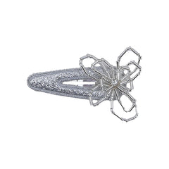 Simple Minimalistic Flower Hair Clips for Baby Girls Cute Elegant Snap Clips for Kids Children Hair Accessories in Stock