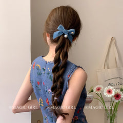 Stylish Elegant Simple Girls Hair Ties Bowknot High Elastic Scunchies for Women Fashion Trendy Hair Accessories Sweet Styling