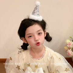 Classic Bowknot Ribbon Sweet Hair Clips for Baby Girls Birthday Fashion Glitter Alligators for Kids Children Hair Accessories