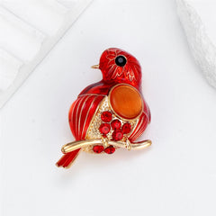 Fashion Birds Sweet Animals Brooches for Girls Trendy Stylish Glamorous Dainty Pins Jewelry for Women Ladies Accessories Chic