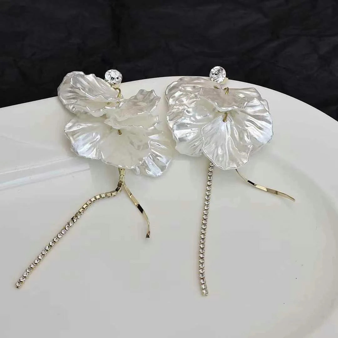 Women Hot Sale Lightweight Irregular Shape Drop Earring Fashion Elegant Graceful Luxurious Wholesale Daily Jewelry Accessories