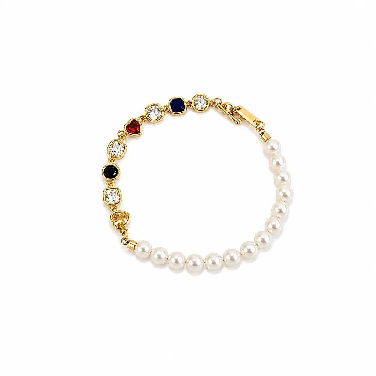 Fashion Turquoise Baroque Pearl Natural Stone Freshwater Pearl Bracelets for Girls Vintage Jewelry for Women Ladies Wholesale