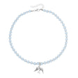necklace in steel color