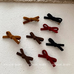 Fashion Simple Classic Bowknot Hair Clips for Baby Girls Cute Sweet Kawaii Alligators for Kids Child Hair Accessories in Stock